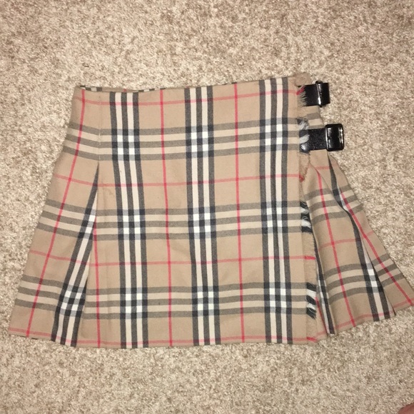 burberry kilt womens